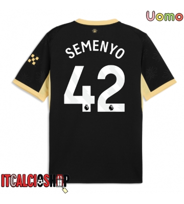 Manchester City Antoine Semenyo #42 Seconda Maglia 2026-27 Manica Corta Manchester City Antoine Semenyo #42 Seconda Maglia 2026-27 Manica Corta